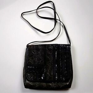 Carlos Falchi Women Leather Original Crossbody Bag